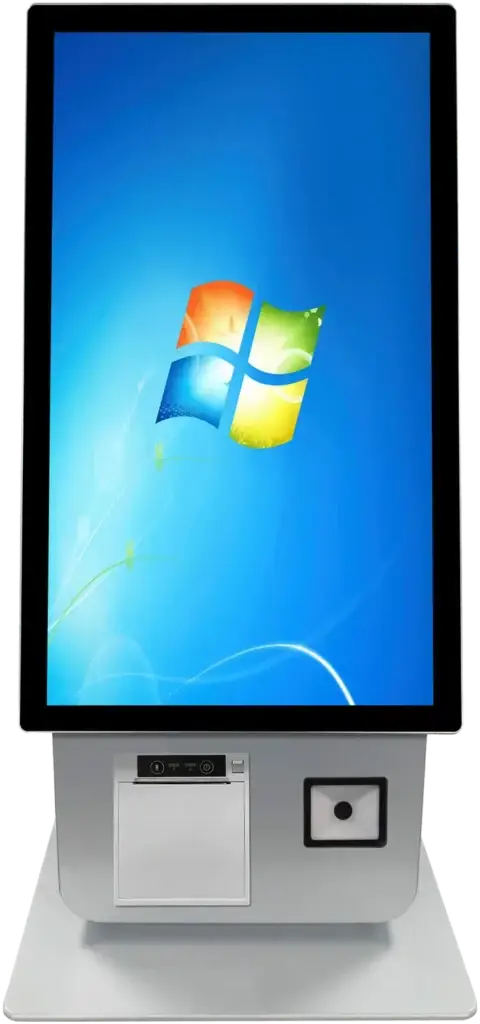 21.5Inch Restaurant Ordering Machine Self-service Self Service Printing Checkout Self Ordering Kiosk - New Retail - Lunox