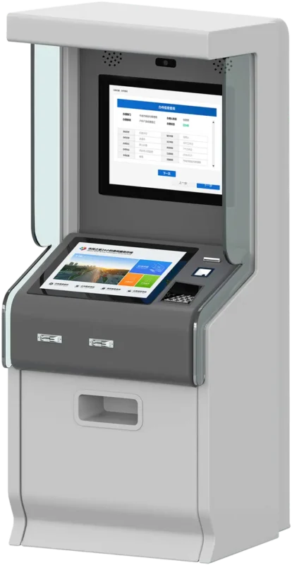 Floor-Standing Payment Terminal QR/Card for Community - 47 View1 - Lunox