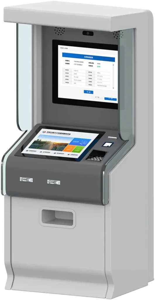 Floor-Standing Payment Terminal QR/Card for Community - 47 View1 - Lunox